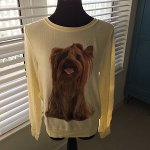 Wildfox Granny’s Dog 🐕 Baggy Beach Jumper